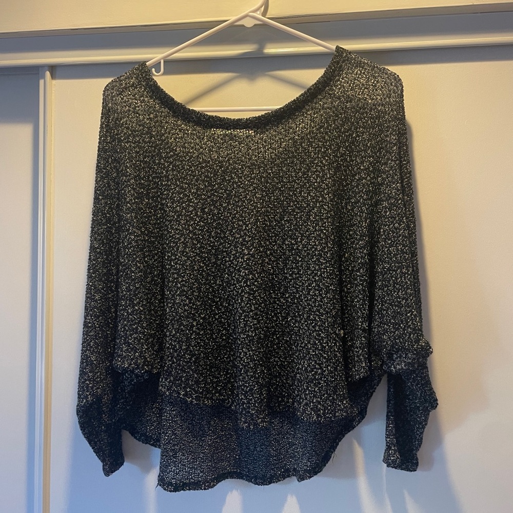Staring At Stars Shawl Sweater Sleeves Size Medium Preloved Good Condition